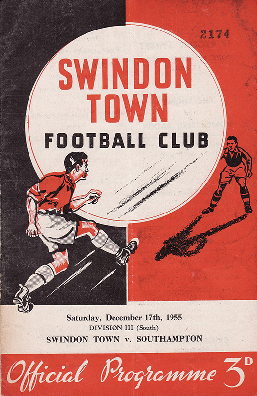 <b>Saturday, December 17, 1955</b><br />vs. Southampton (Home)